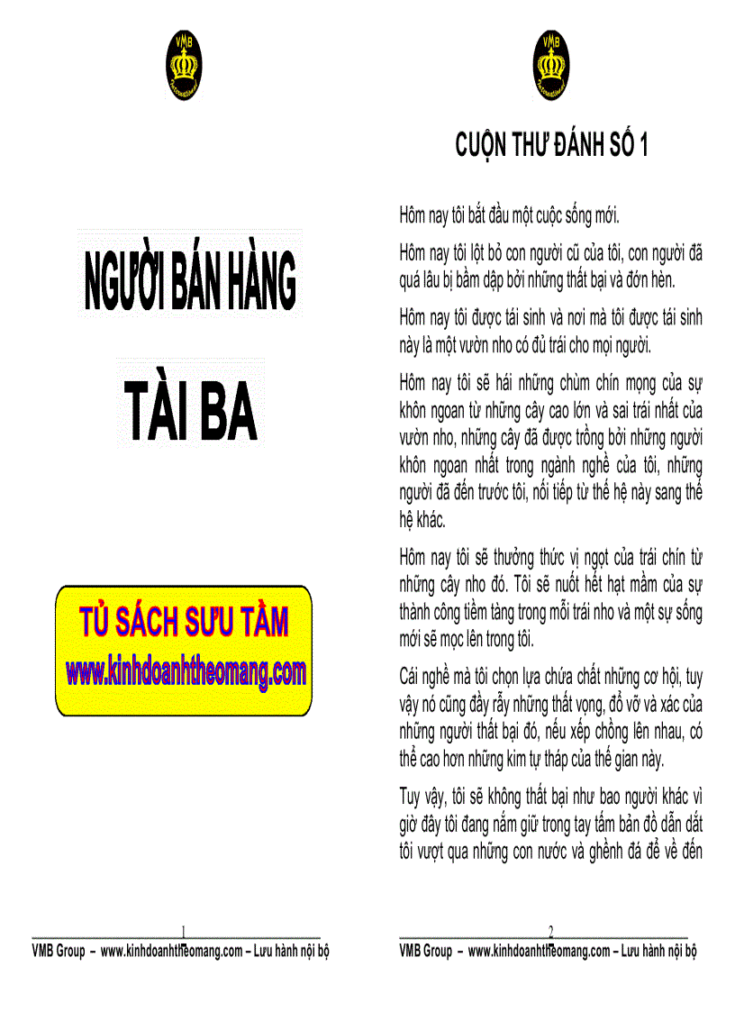 Người bán hàng tài ba