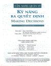 Cẩm nang quản lý hiệu quả Kỹ Năng Ra Quyết Định
