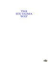 The Six Sigma Way How GE Motorola and Other Top Companies are Honing Their Performance