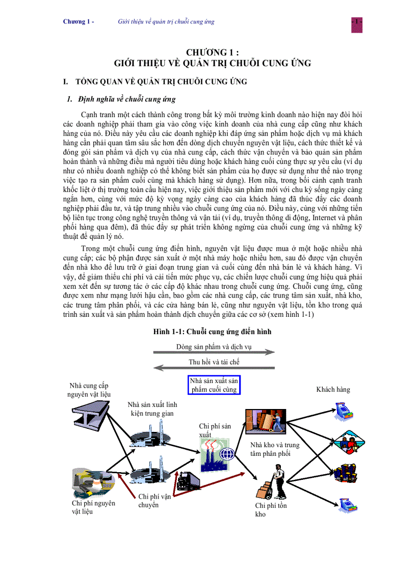 Giáo Trình Quản Trị Chuỗi Cung Ứng