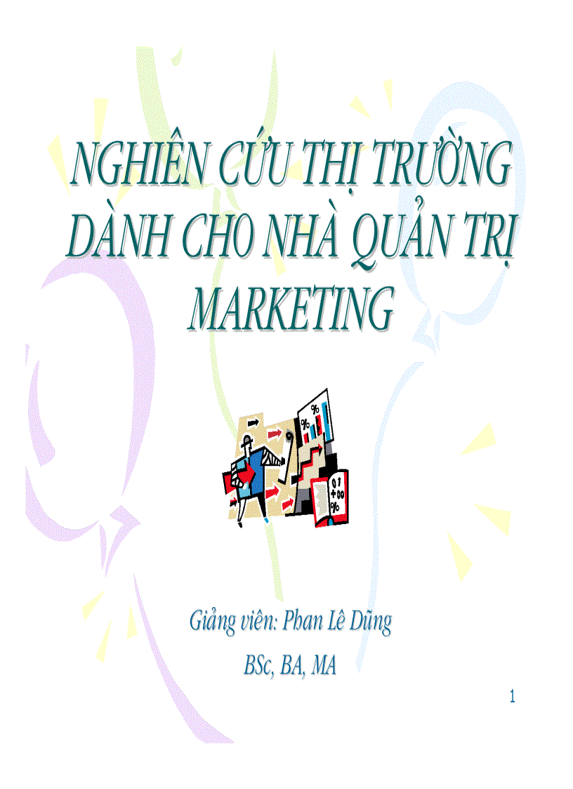 Nghiên Cứu Thị Trường dành cho nhà Quản trị Marketing