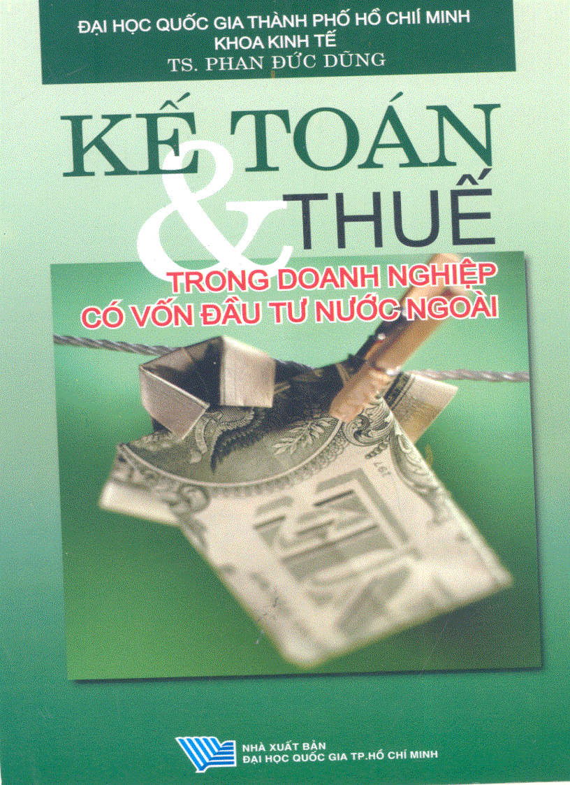 Kế toán và thuế trong DN có vốn đầu tư nước ngoài