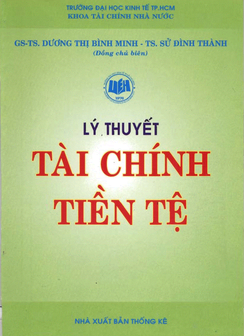 Lý thuyết tài chính tiền tệ 1