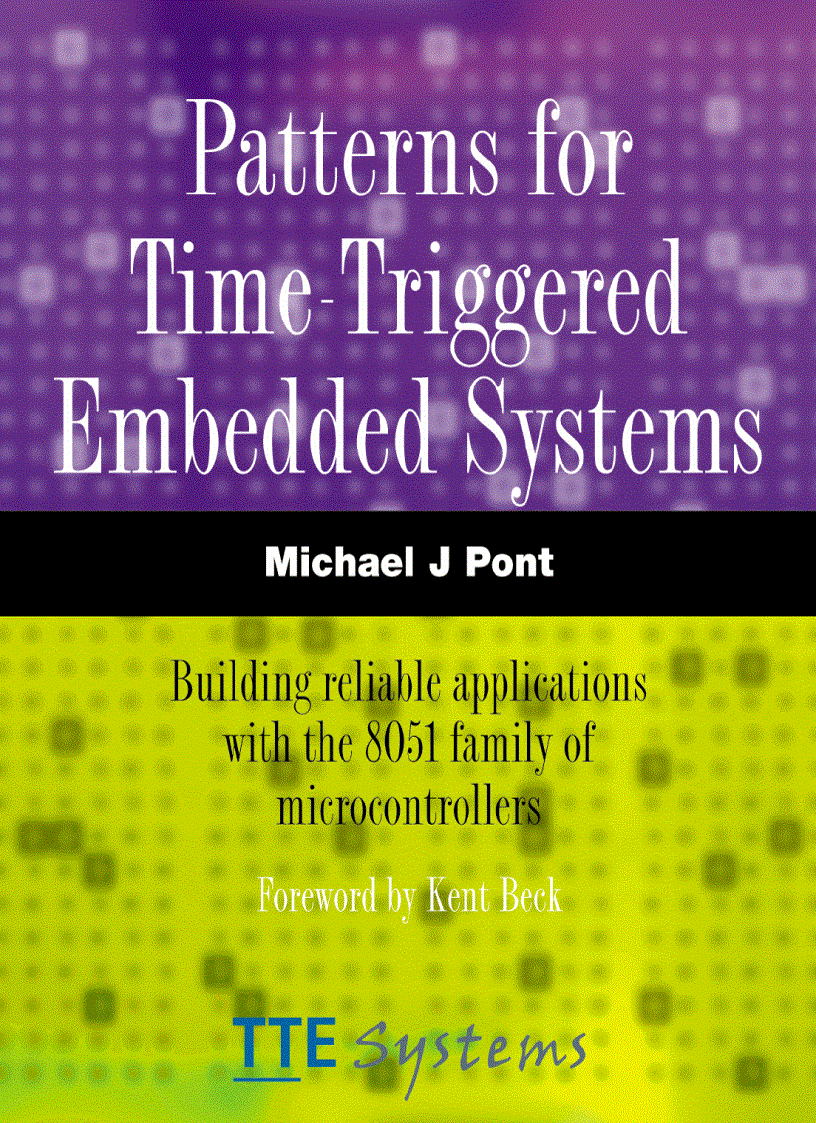 Patterns for Time Triggered Embedded Systems