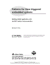 Patterns for Time Triggered Embedded Systems