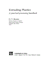 Extruding Plastics A Practical Processing Handbook