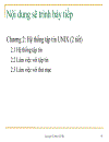 Nhập Môn Hệ Điều Hành UNIX Linux