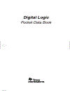 Digital Logic Pocket Data Book