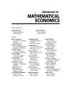 Advances in Mathematical Economics Volume 10