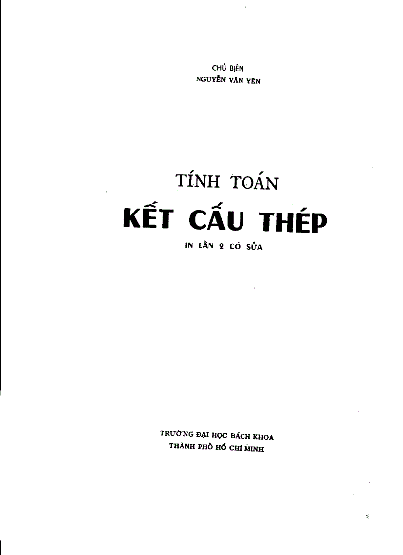 Tính toán Kết cấu thép