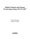 Digital Signal and Image Processing Using MATLAB