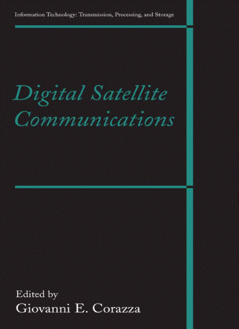 Digital Satellite Communications