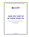 Phân tích thiết kế hệ thống thông tin 1