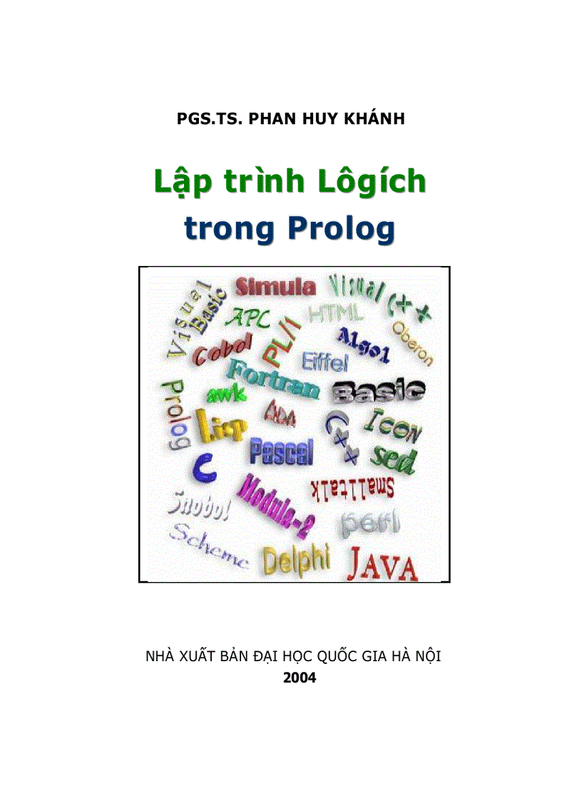 Lập trình logic trong Prolog