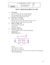 Thực hành điện tử tương tự