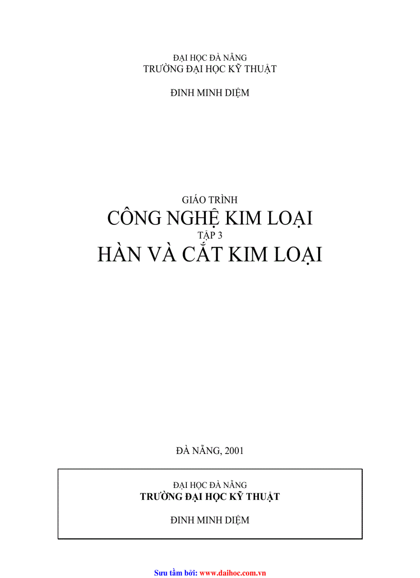 Công nghệ kim loại 3