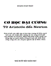 Cơ học đại cương từ Aristole đến Newton