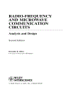 Radio Frequency and Microwave Communication Circuits Analysis and Design