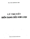 Lý thuyết biến dạng dẻo kim loại