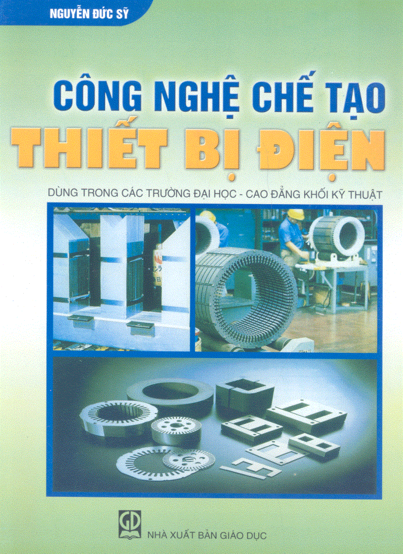 Công Nghệ Chế Tạo Thiết Bị Điện