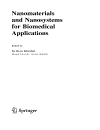 Nanomaterials and Nanosystems for Biomedical Applications