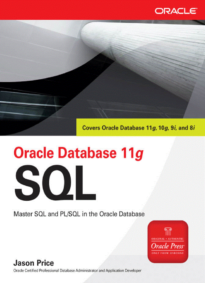 Oracle Database 11g SQL Nov 2007