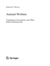 Animal Welfare Competing Conceptions and Their Ethical Implications