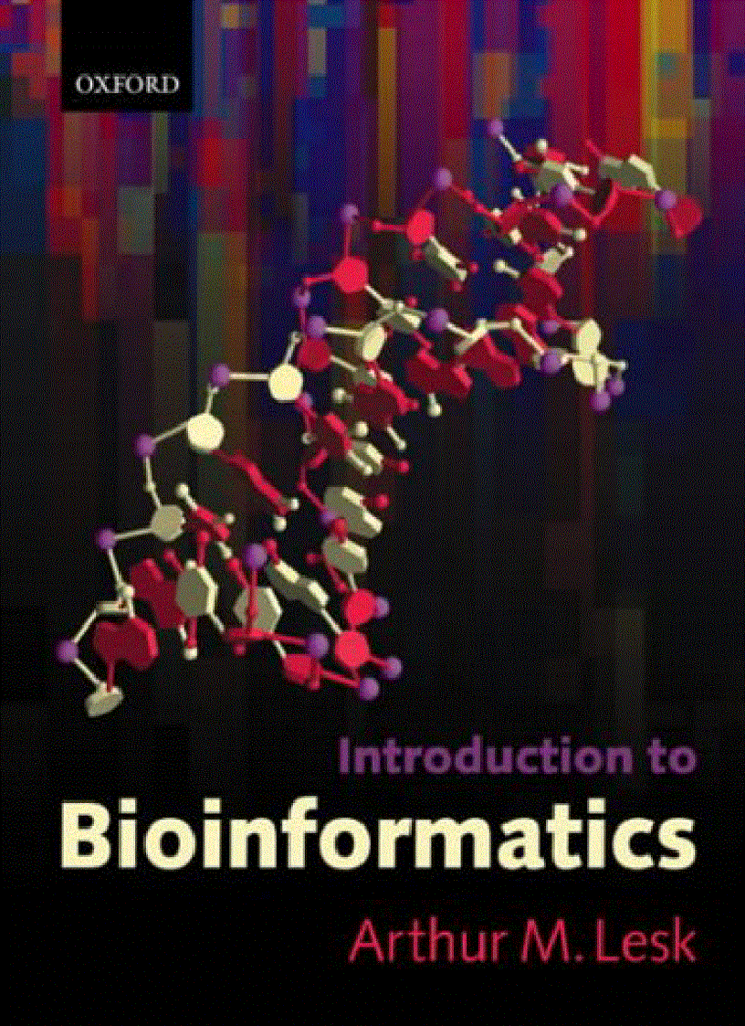 Introduction to Bioinformatics