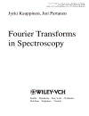 Fourier Transforms in Spectroscopy