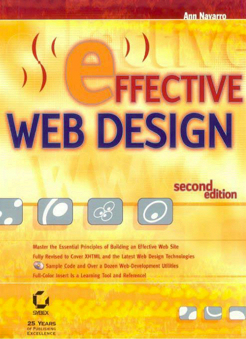 Effective Web Design 2nd Edition 2001