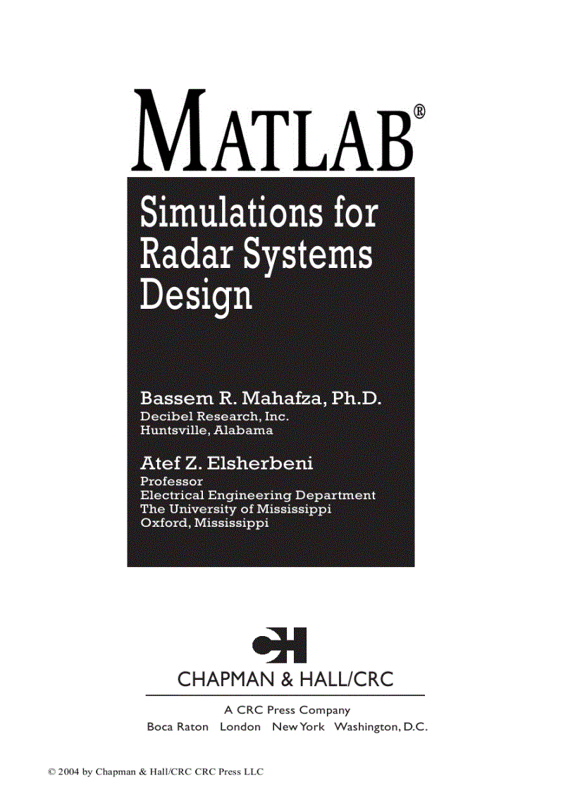 MATLAB Simulations for Radar Systems Design