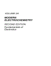 Modern Electrochemistry 2A Fundamentals of Electrodics 2nd Edition