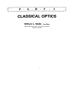 Handbook of Optics 2nd Edition Volume 3