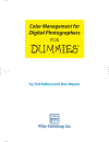 Color Management for Digital Photographers For Dummies