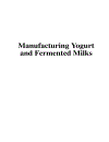 Manufacturing Yogurt and Fermented Milks