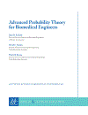 Advanced Probability Theory for Biomedical Engineers