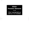 Adobe Premiere Elements for Dummies