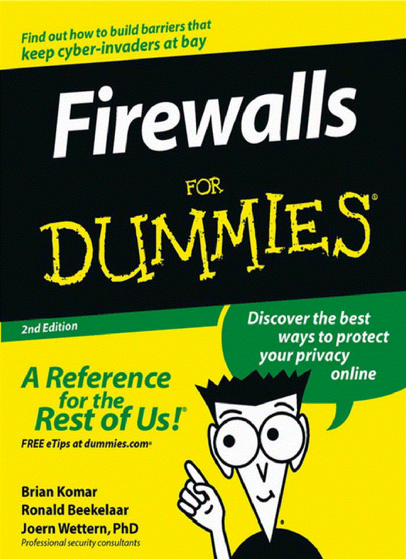 Firewalls for Dummies 2nd Edition