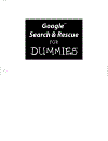 Google Search and Rescue For Dummies