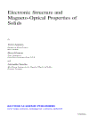 Electronic Structure and Magneto Optical Properties of Solids