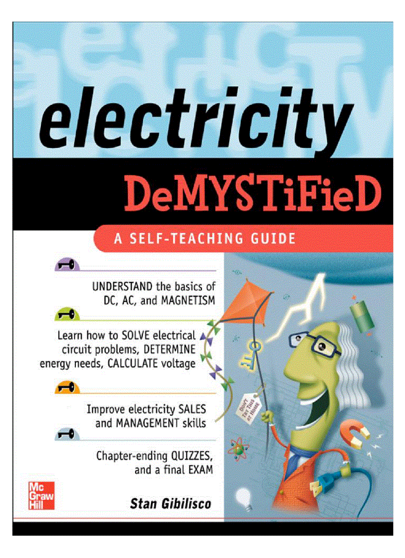 Electricity Demystified A Self Teaching Guide