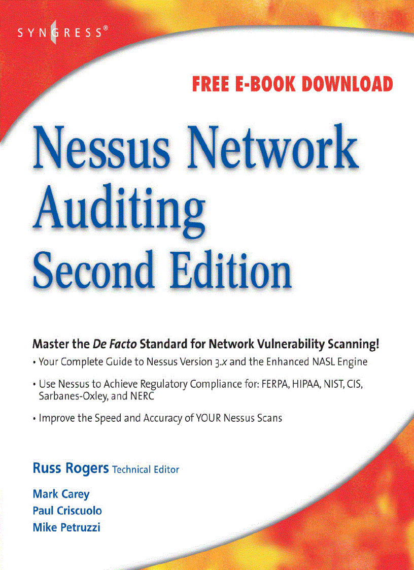 Nessus Network Auditing Second Edition May 2008