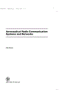 Aeronautical Radio Communication Systems and Networks
