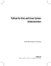 Python for Unix and Linux System Administration Sep 2008