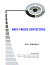 Math Proofs Demystified 1st Edition