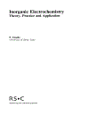 Inorganic Electrochemistry Theory