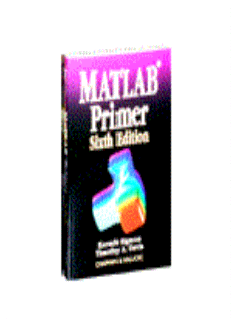 MATLAB Primer 1