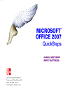 Microsoft Offi ce 2007 QuickSteps Sep 2008