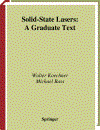 Solid State Lasers A Graduate Text