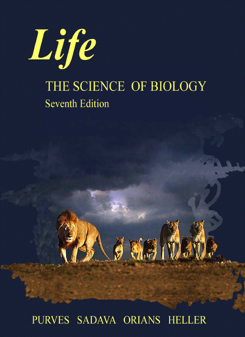 Life The Science of Biology